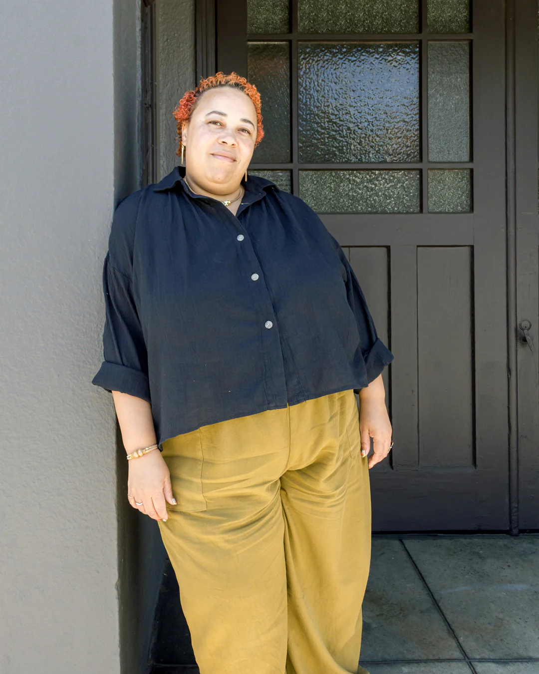 Poet Blouse Cropped - Image 5