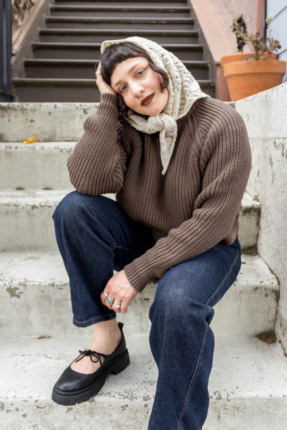 Pointelle Scarf - Image 4